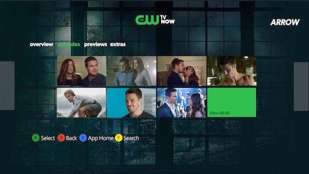 The CW App Logo - The CW app brings full episodes streaming to Xbox 360 a day after