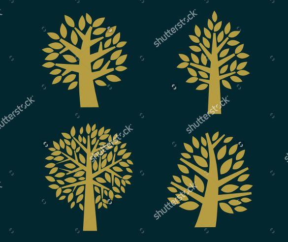 Gold Tree Logo - 27+ Tree Logos - Free PSD, EPS, AI, Illustrator Format Download ...