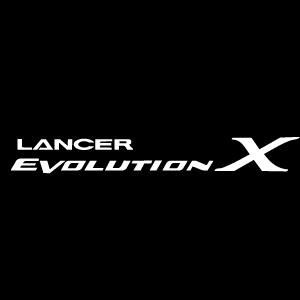 Evo X Logo - Lancer Evolution X | stickerflow