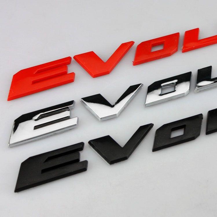 Evo X Logo - Aliexpress.com : Buy ABS Plastic EVO EVOLUTION X Emblem Badge from ...