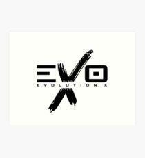 Evo X Logo - Evo X Art Prints