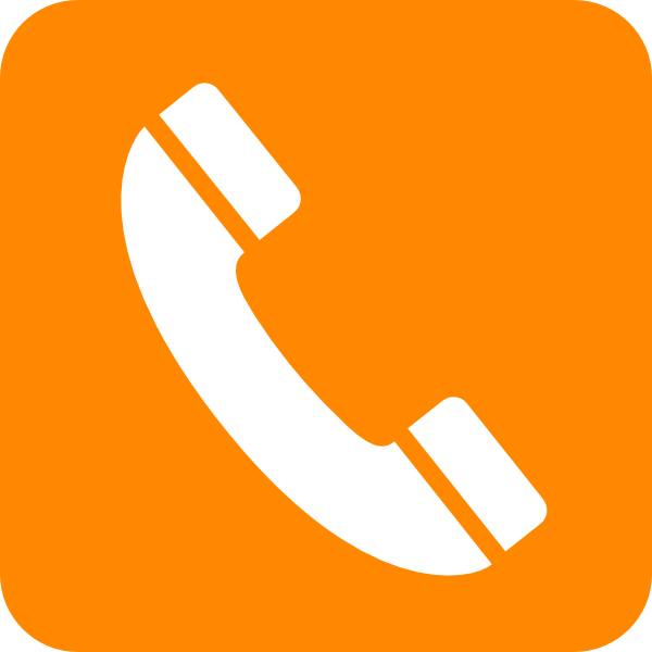 Orange Telephone Logo - Phone Orange Clip Art clip art online