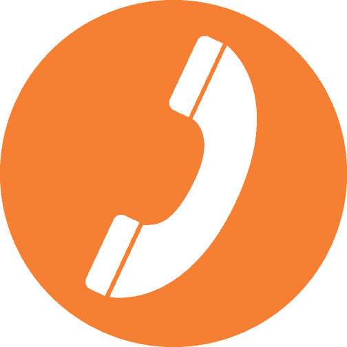 Orange Telephone Logo - Picture of Orange Contact Icon