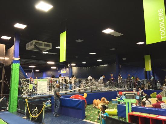 Off the Wall Trampoline Logo - Off the Wall - Picture of Off the Wall Trampoline Fun Center ...