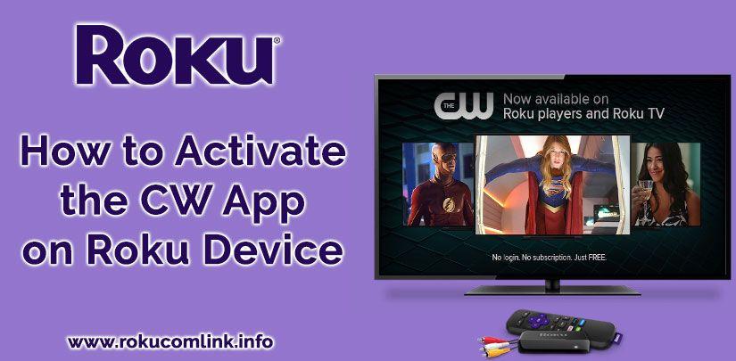 The CW App Logo - How to Activate CW App on Roku Device: [Step by Step Guide]