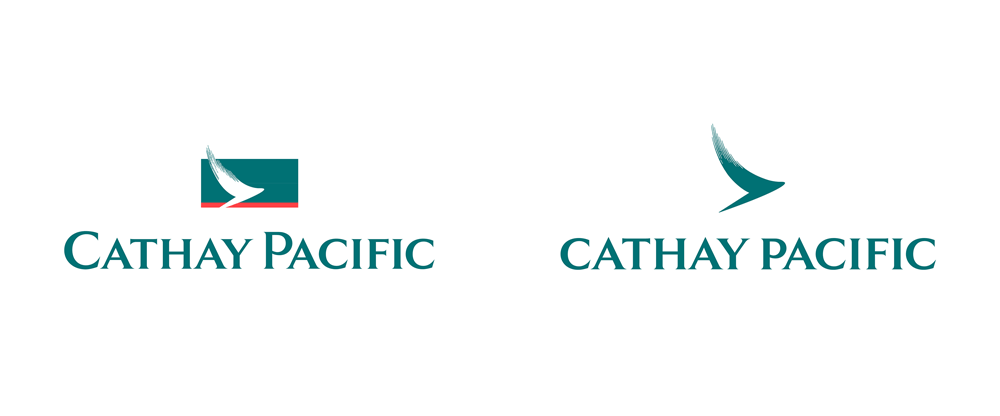 Cathay Pacific Logo - Brand New: New Logo for Cathay Pacific by Eight