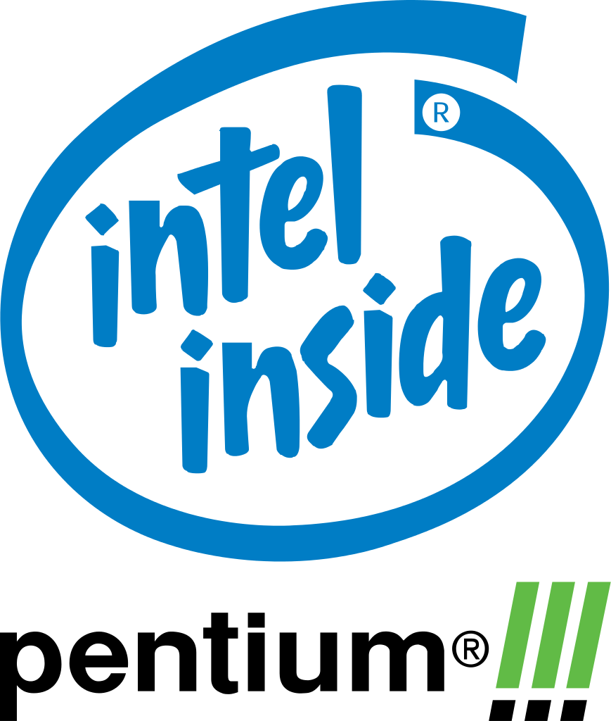 Building with Old Intel Logo - Pentium III