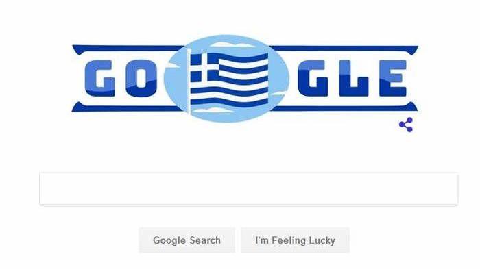 Current Google Logo - The 25th of March was the Google Doodle | GreekReporter.com