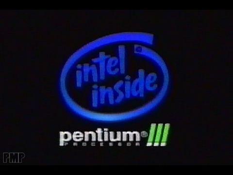 Intel Inside Pentium 3 Logo - Intel Pentium III Intel Inside (1999)