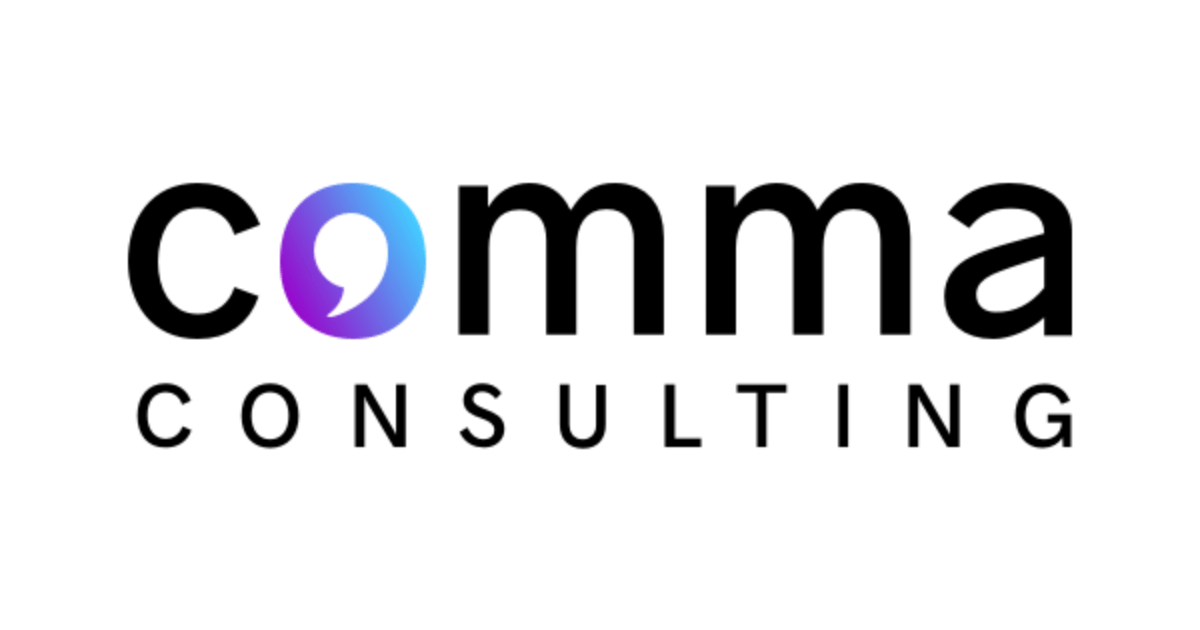 Comma Telecom Logo - Digital website audits, Comma Consulting