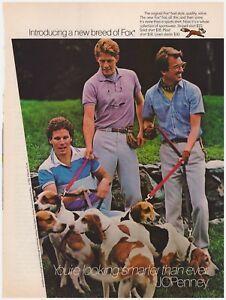 1985 JCPenney Logo - Original 1985 Fox Sports Shirt at JCPenney Vintage Print Ad Dogs