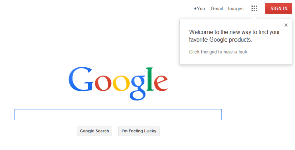 Current Google Logo - Try Google's New Logo and Navigation Menu