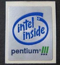 Intel Inside Pentium 3 Logo - Intel Pentium III Sticker Logo 19mm X 24mm