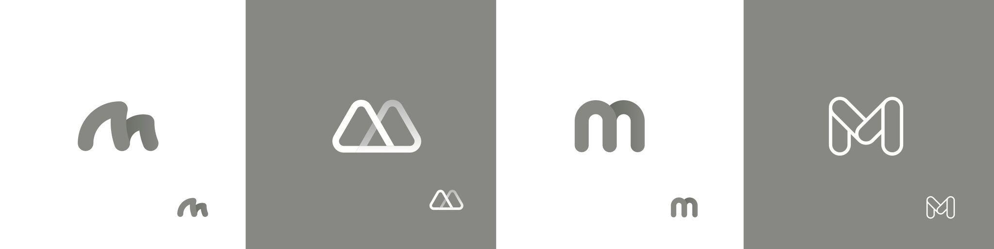 M with White Lines Logo - Introducing our new logo | M Magazine