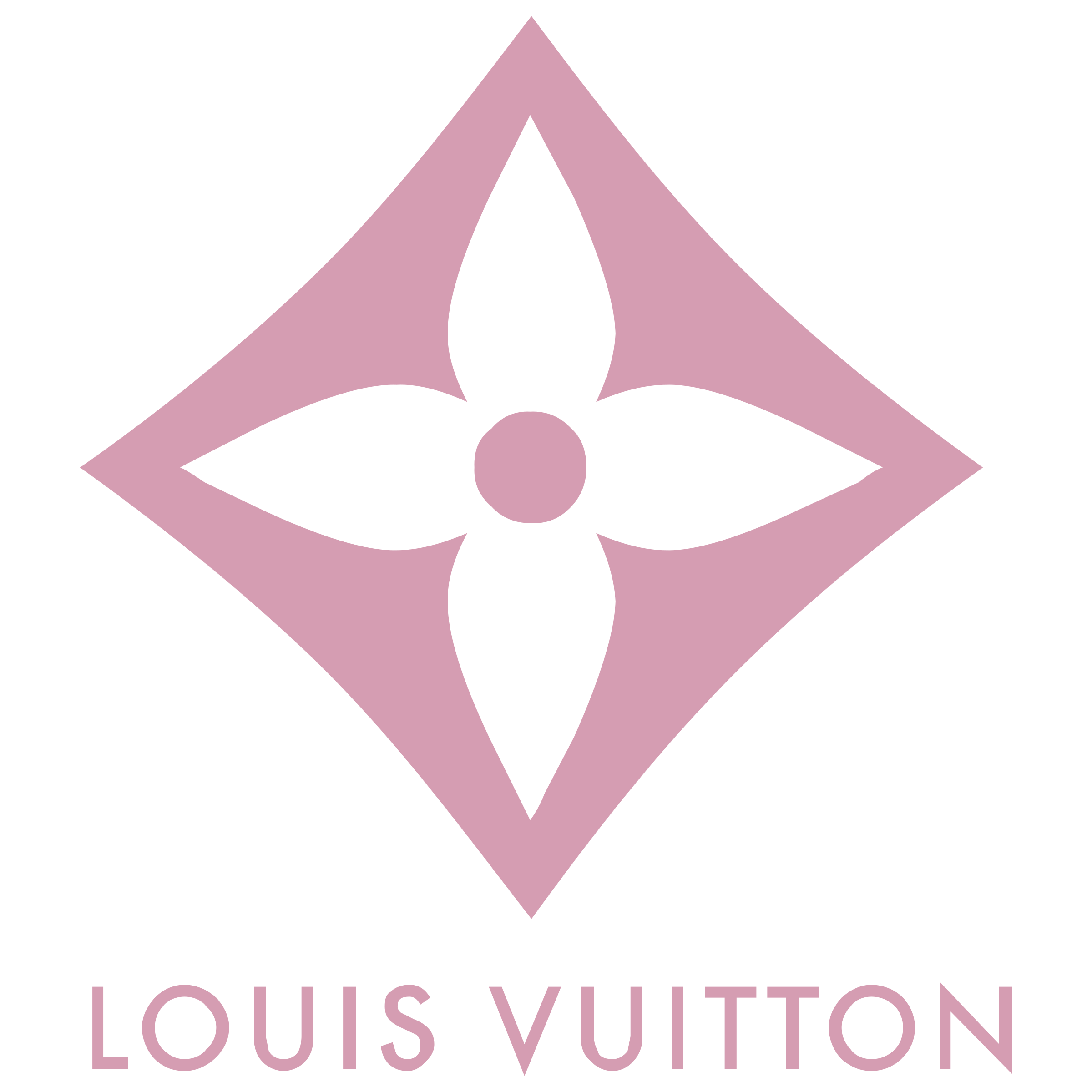 Pink Louis Vuitton Logo - Louis Vuitton Logo PNG Transparent & SVG Vector - Freebie Supply
