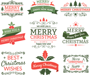 Merry Christmas Logo - merry christmas Logo Vector (.AI) Free Download