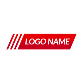 Red White Blue Rectangle Logo - Free Communication Logo Designs | DesignEvo Logo Maker