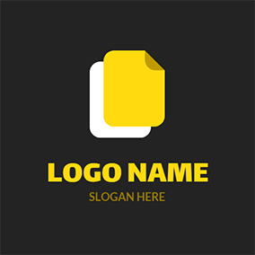 White Rectangle Logo - Free Communication Logo Designs | DesignEvo Logo Maker