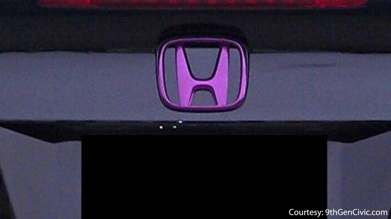 Purple Honda Logo - Looking for replacment badges, emblemth Generation Honda Civic Forum