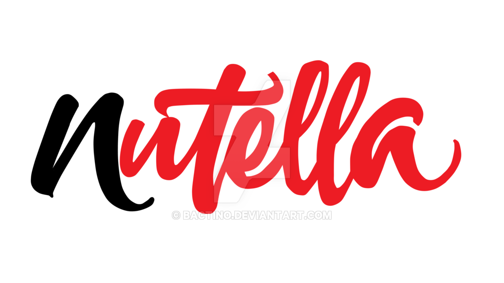 Nutella Logo - Nutella Logo By Bactino by bactino on DeviantArt