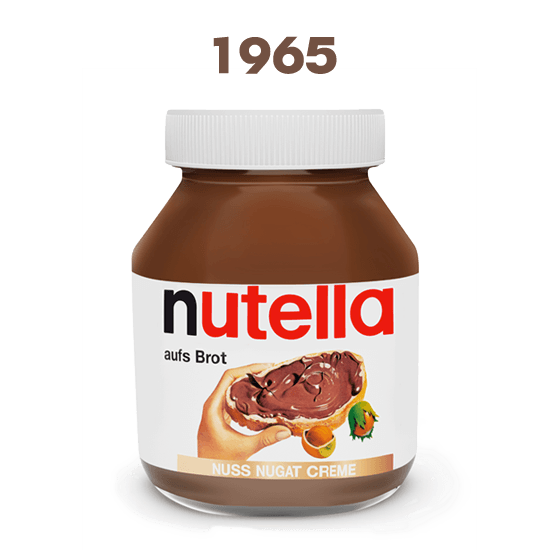 Nutella Logo - History - Nutella