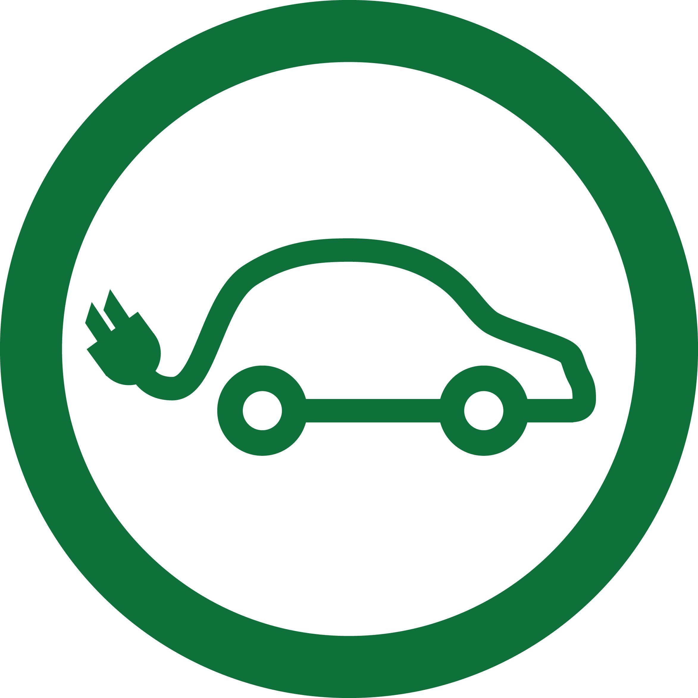 Electric car logo Idea