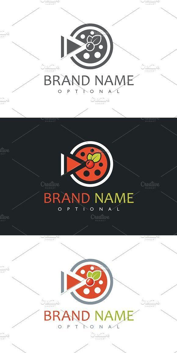 Pie Restaurant Logo - Cherry Pie Media Logo. Restaurant Design. Media logo
