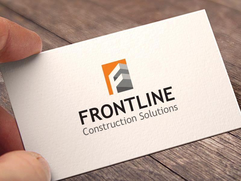 Best F Logo - Frontline Construction Solutions logo / mark by Aditya | Logo ...
