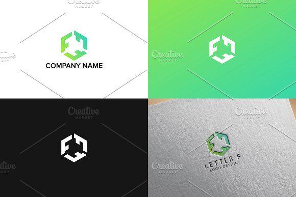 Best F Logo - Letter F logo design Logo Templates Creative Market