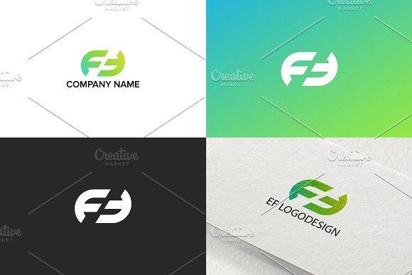 Best F Logo - Letter F logo design ~ Logo Templates ~ Creative Market