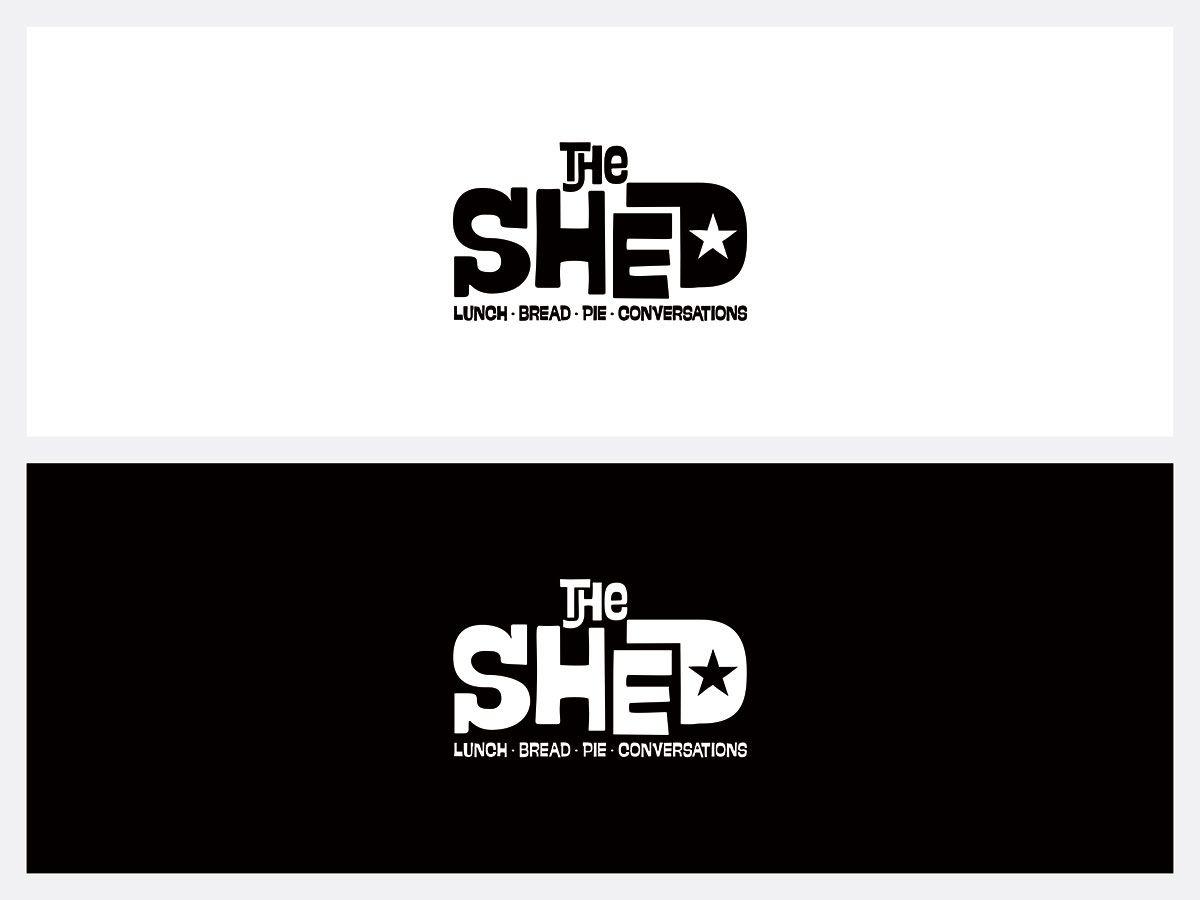 Pie Restaurant Logo - Masculine, Bold, Restaurant Logo Design for The Shed - lunchbreadpie ...