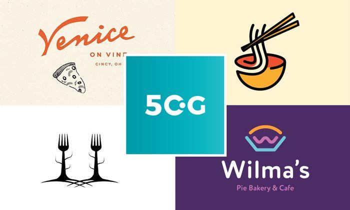 Pie Restaurant Logo - 50 Modern Restaurant Logo Designs of 2018 - 50 Graphics