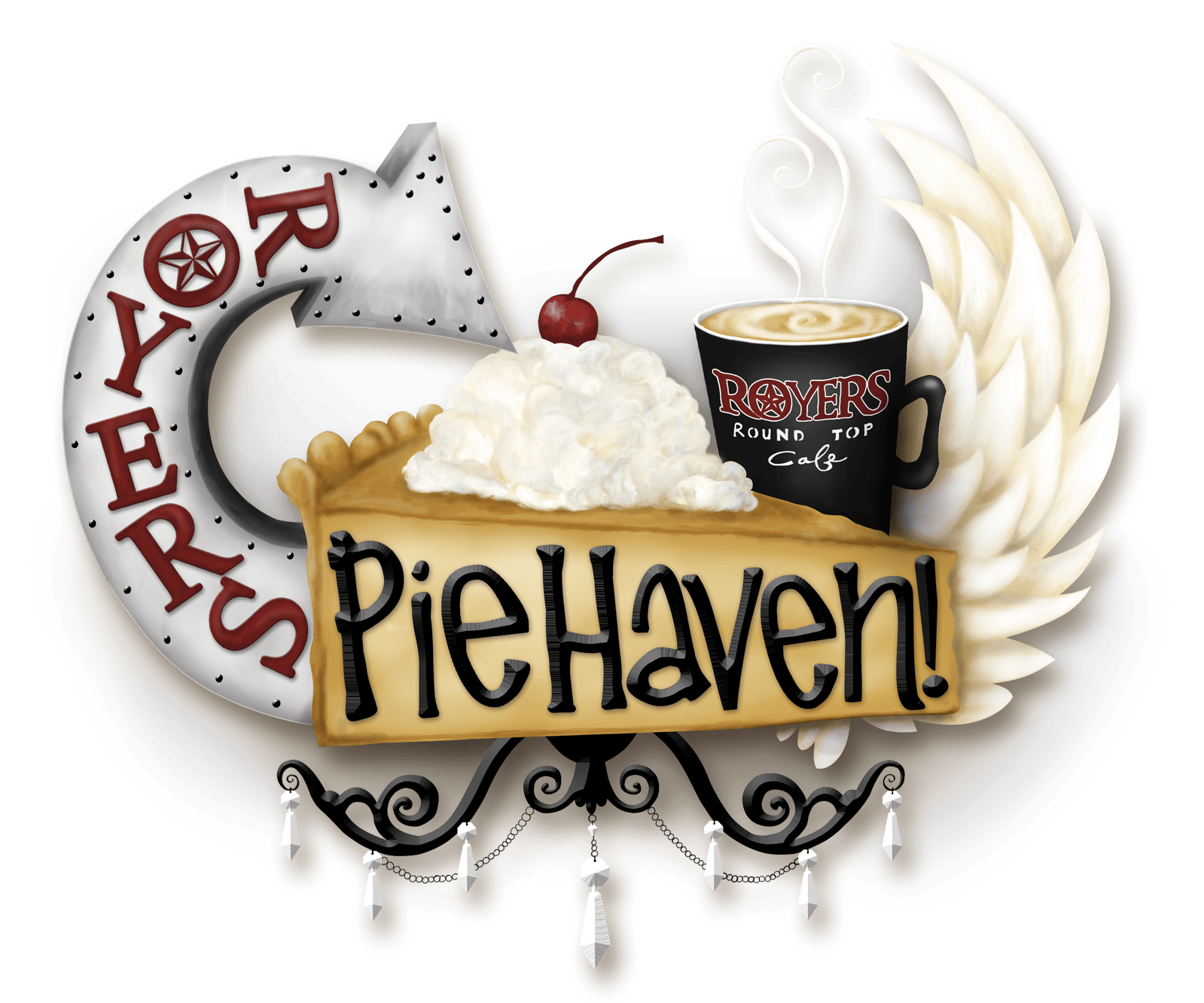 Pie Restaurant Logo - Reservation. Royers Pie Haven