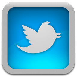 Twitter App Logo - Twitter For Mac Blue Icon - Twitter App Icons - SoftIcons.com