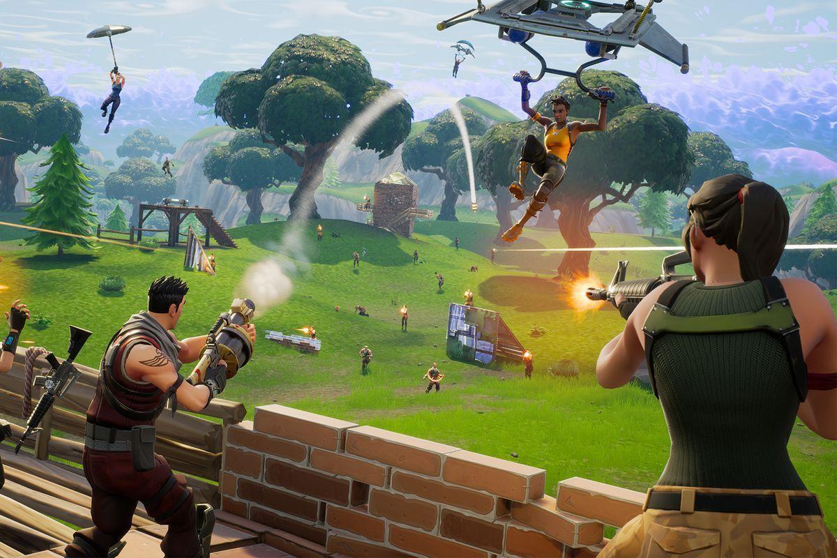 Xbox Fortnite Battle Royale Logo - Microsoft suggests Fortnite PS4 vs. Xbox One cross-play could happen ...