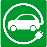 Electric Car Logo - City of Brampton | Parking | Electric Vehicle Charging Stations