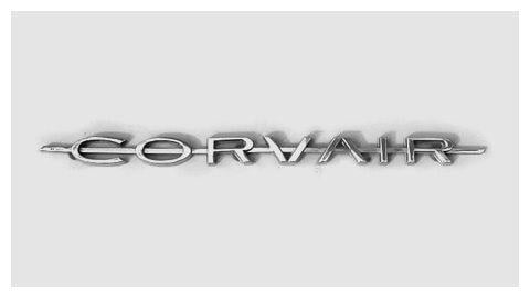 Corvair Logo - Chevrolet chrome script lettering