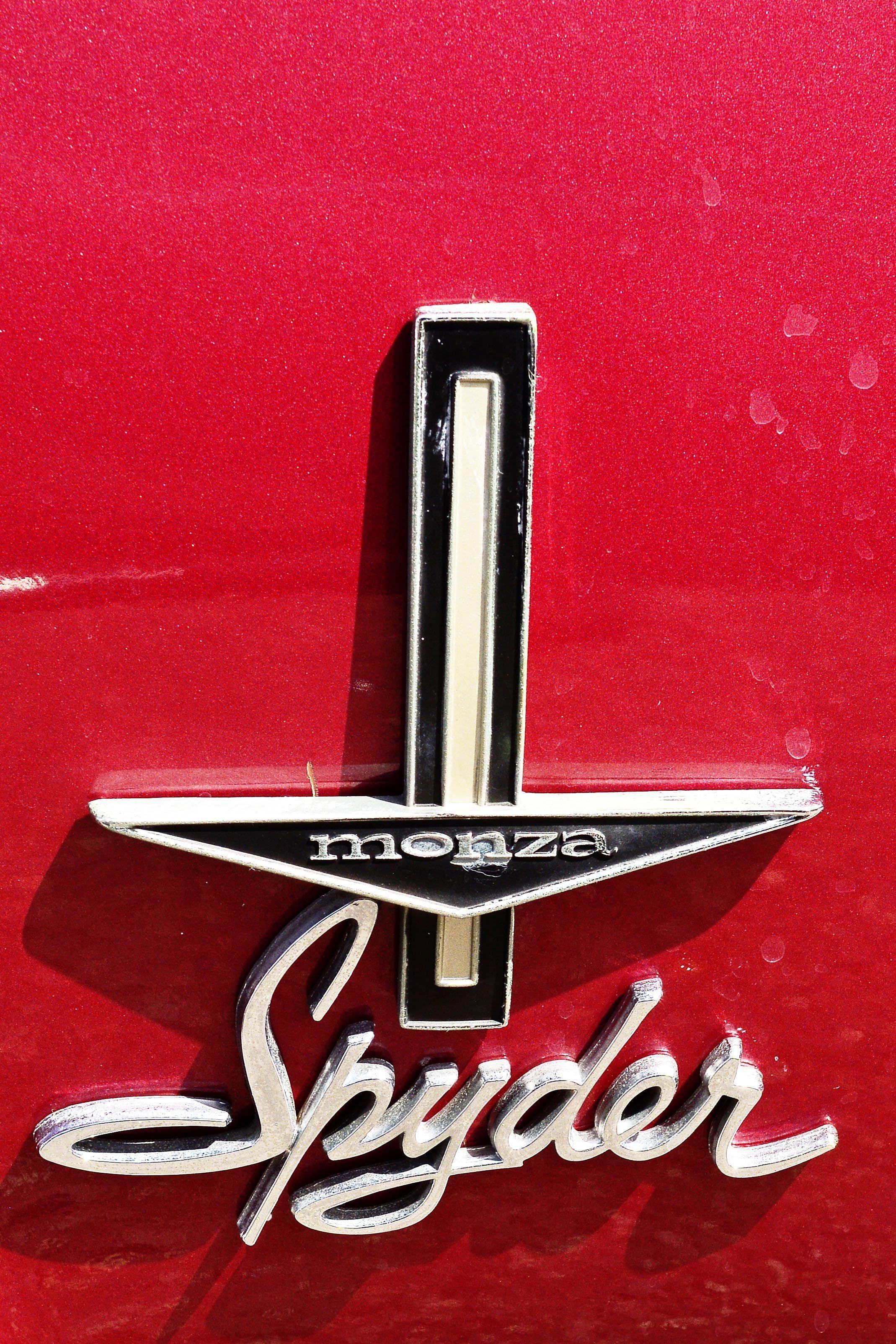 Corvair Logo - Corvair Monza Spyder fender badge at Automobile Drive Museum, El