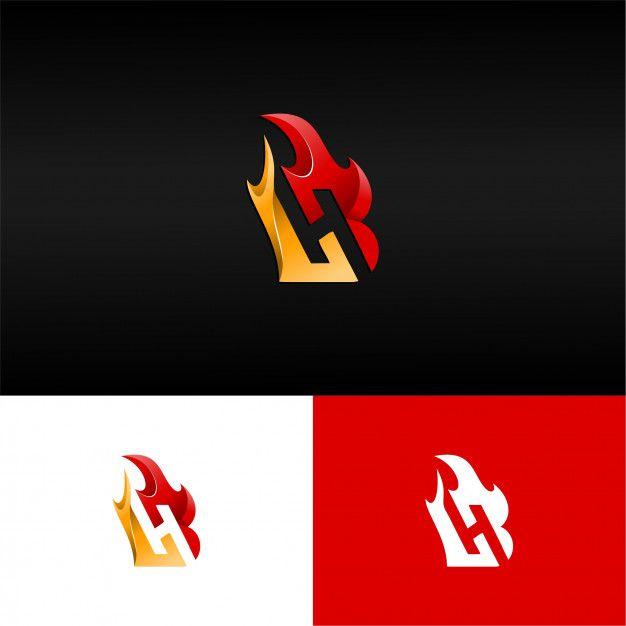 BH Logo - 3D letter BH logo Vector