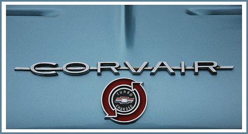Corvair Logo - Corvair Monza Turbo Emblem