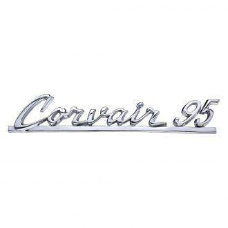Corvair Logo - Chevy Corvair Chrome Emblems | Logos, Letters, Numbers – CARiD.com