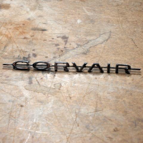 Corvair Logo - Chevrolet Corvair Fender Trunk emblem 62 63 64 – Nostalgic Parts