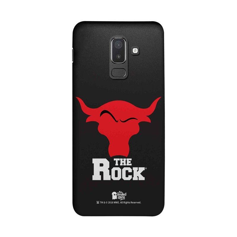 The Rock WWE Logo - The Rock. WWE Samsung J8 Mobile Cover. The Souled Store