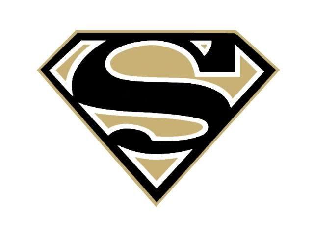 Superman Saints Logo - Saints Superman Patch | WHO DAT! | Supergirl, Kara