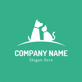 Dog and Cat Logo - Free Cat Logo Designs | DesignEvo Logo Maker