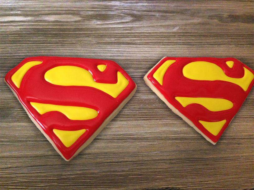 Superman Saints Logo - superman cookie | Saints and Sinners Bakeshop