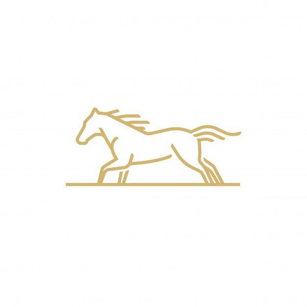 Running Horse Logo - Running horse logo vector Vector | Premium Download
