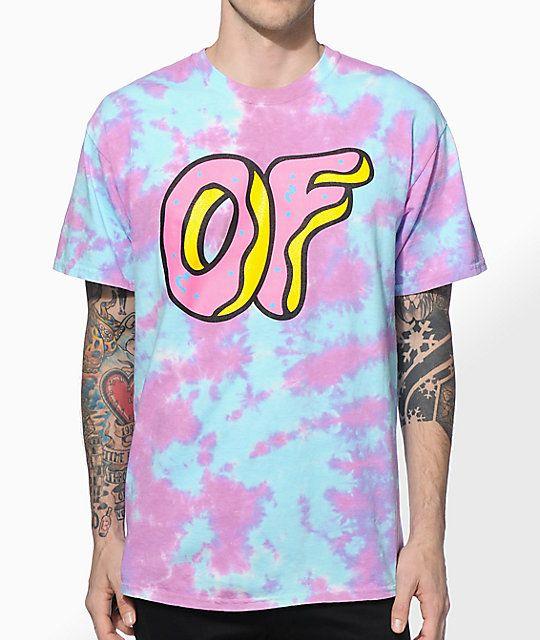 Ofwg Logo - Odd Future OF Logo Tie Dye T-Shirt | Zumiez