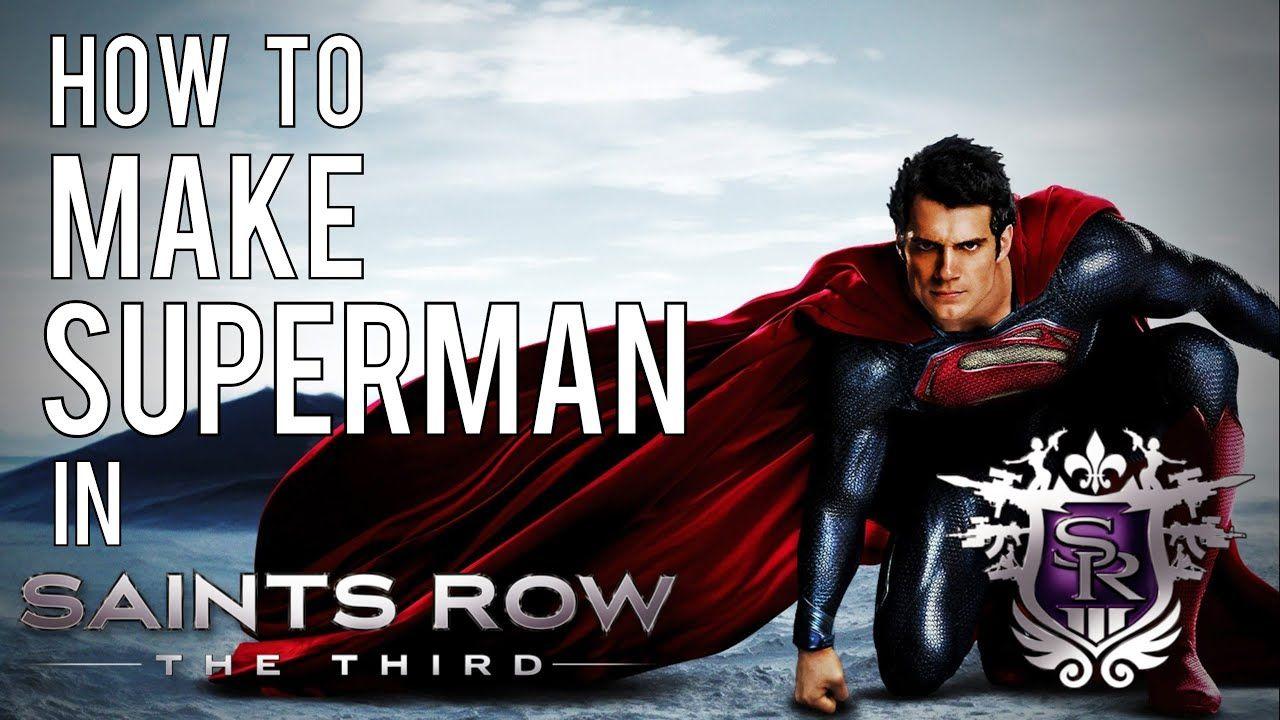 Superman Saints Logo - How to Make Superman in Saints Row: The Third