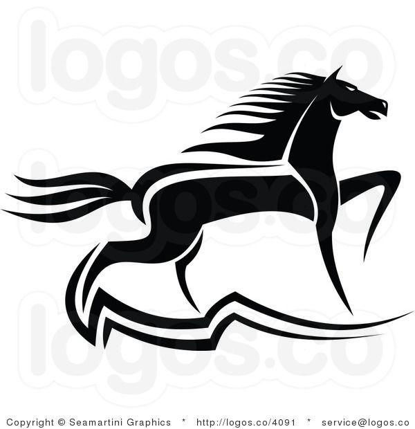 Running Horse Logo - running horse logo - Google Search | Rest. Logo | Horse logo, Horses ...